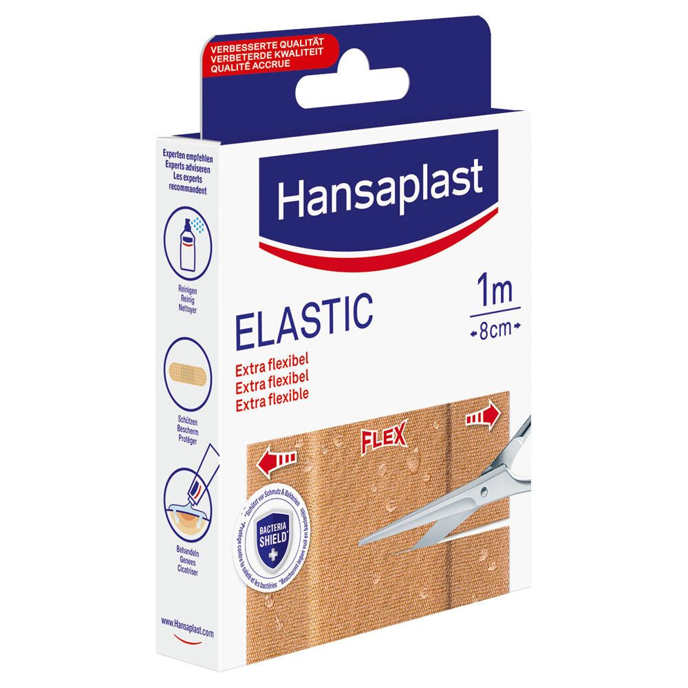 Hansaplast Elastic 1 m x 8 cm