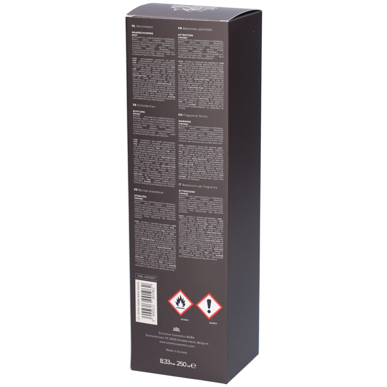 Umami Pure Blossoms Home Fragrance Sticks Lotus & Jasmijn