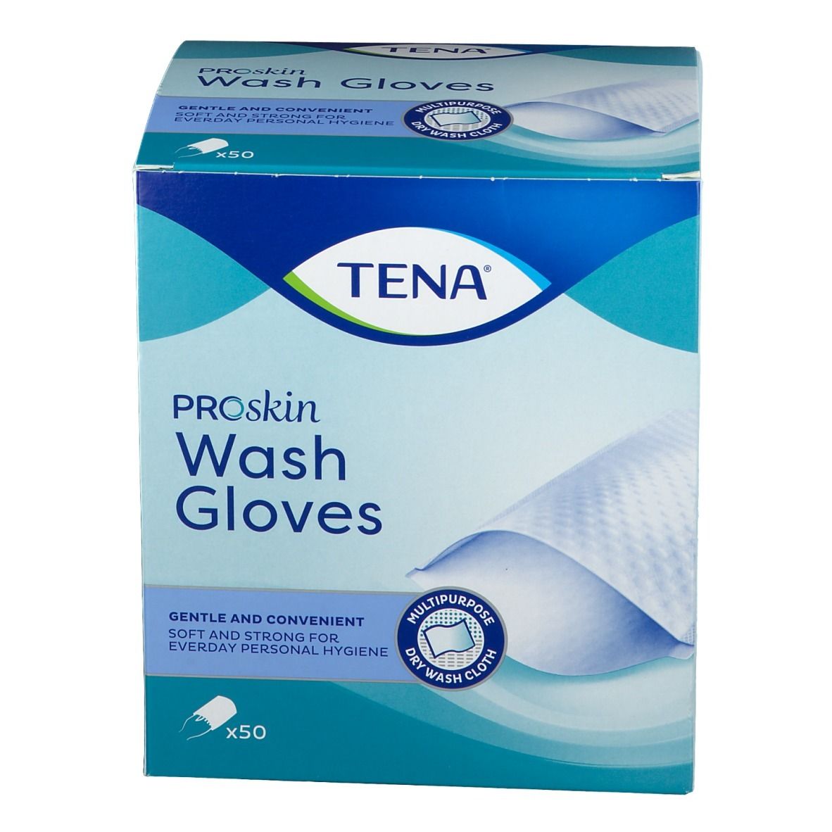 TENA ProSkin Wash Glove Gants de Toilette