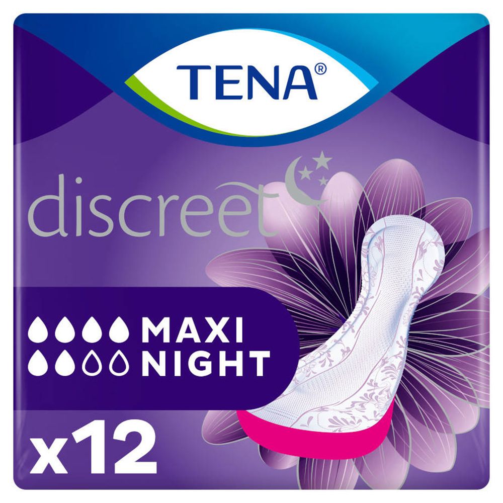 TENA Discreet Maxi Night