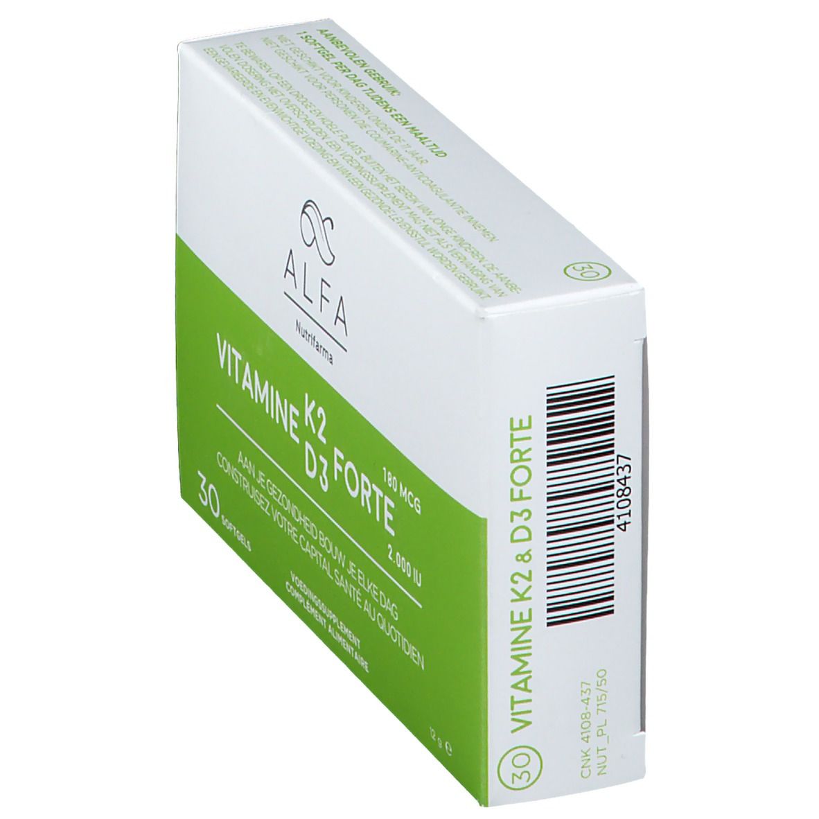 Alfa Vitamine K2 - D3 Forte