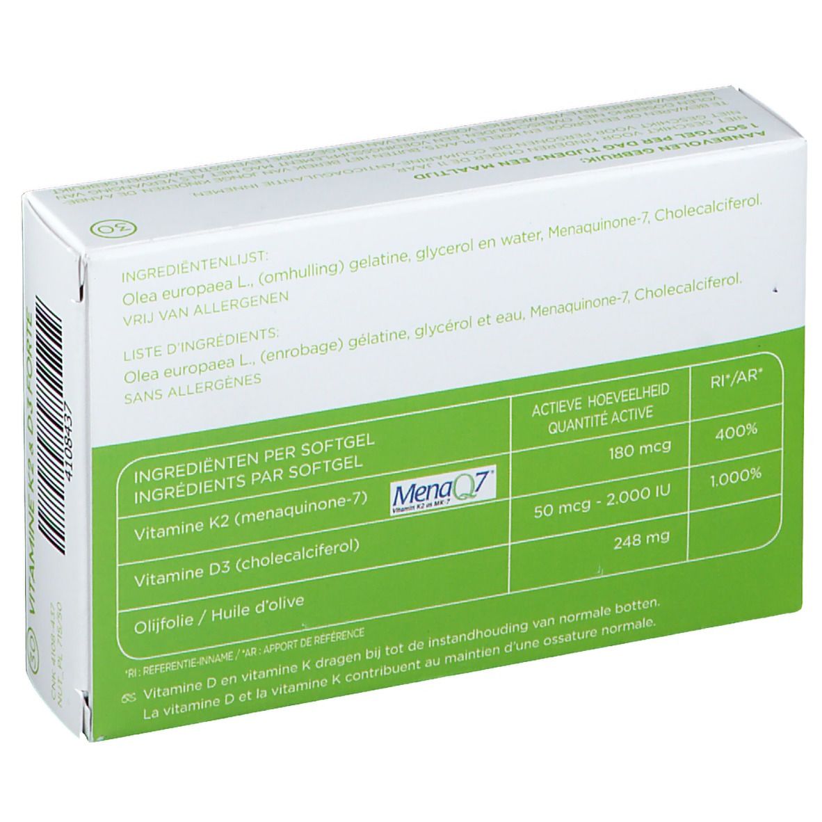 Alfa Vitamine K2 - D3 Forte
