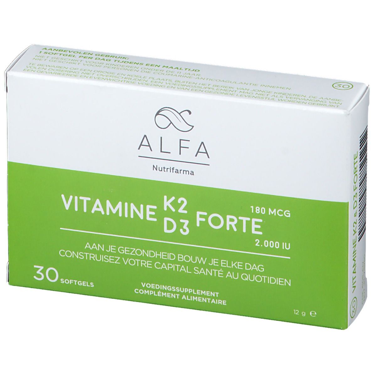 Alfa Vitamine K2 - D3 Forte