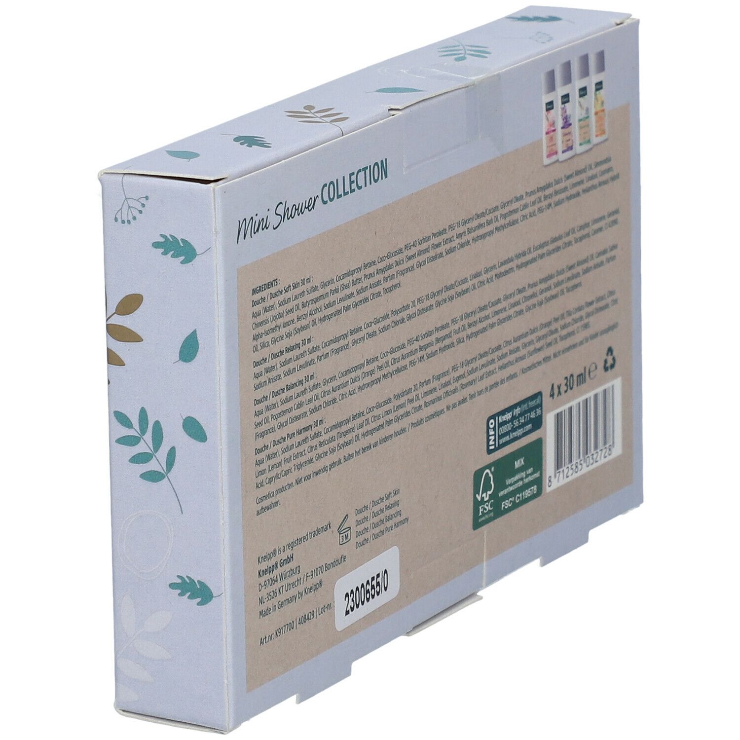 Kneipp Mini Shower Collection