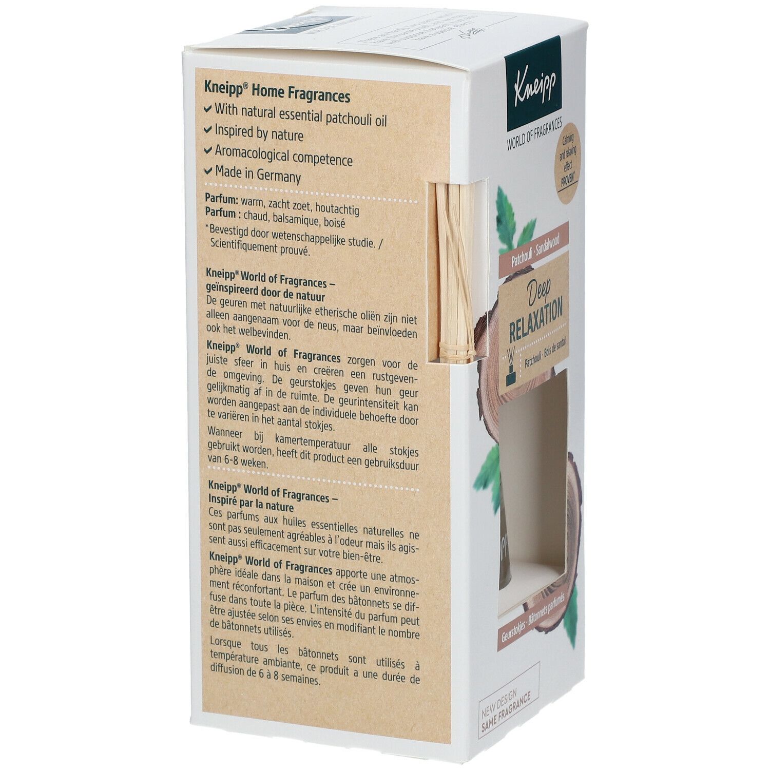 Kneipp Geurstokjes Sandalwood-Patchouli