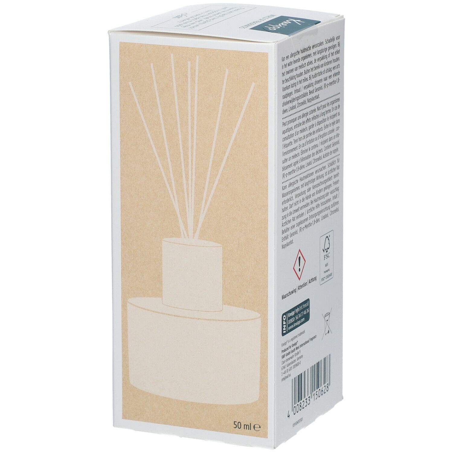 Kneipp Geurstokjes Sandalwood-Patchouli