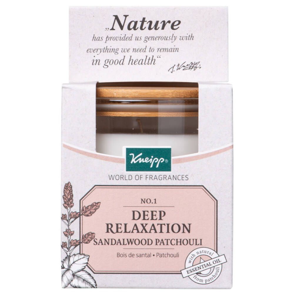 Kneipp Bougie Parfumé Sandalwood-Patchouli