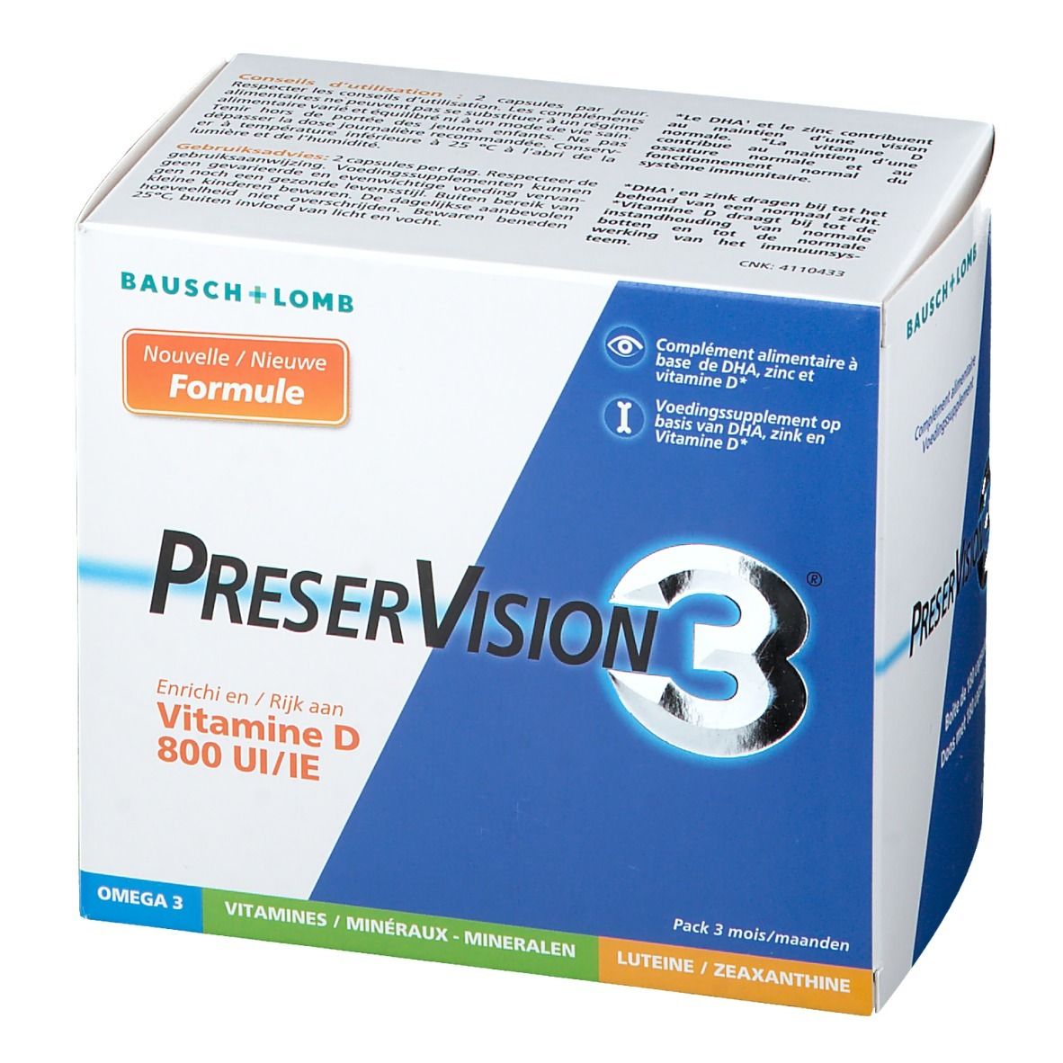 PreserVision 3 + Vitamine D3