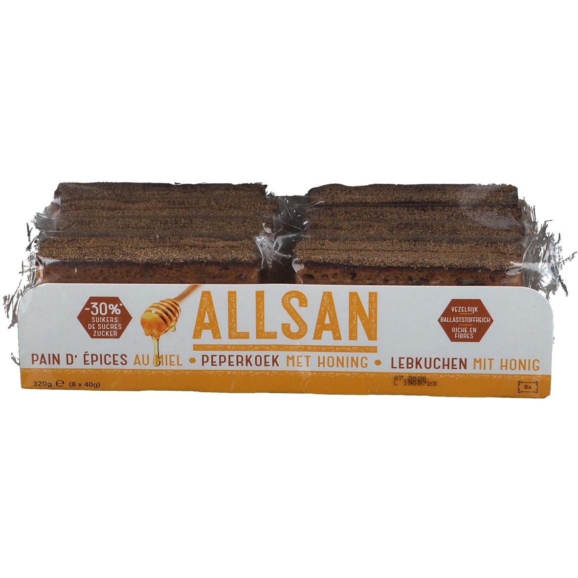 Allsan Pain d'Epices au Miel