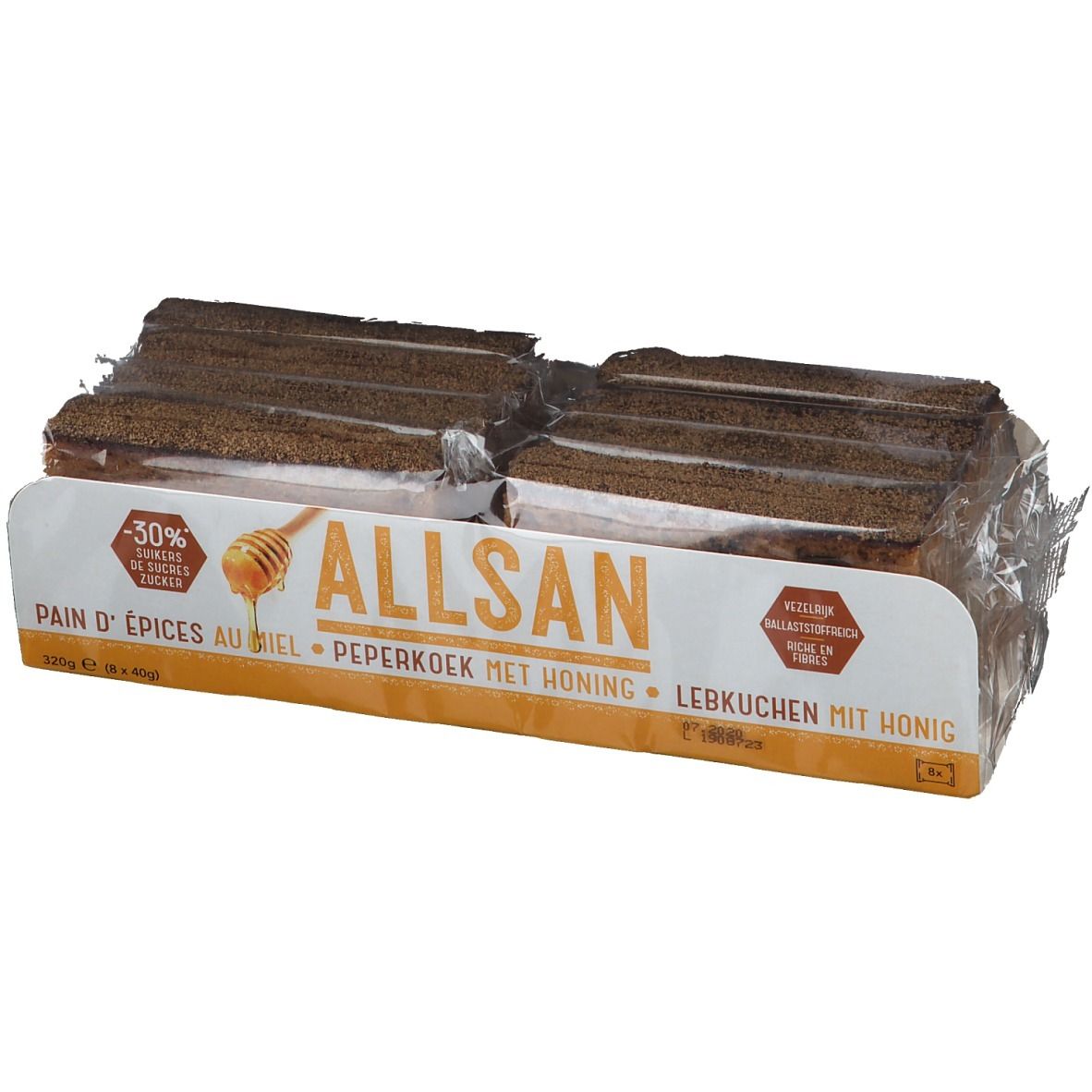 Allsan Pain d'Epices au Miel