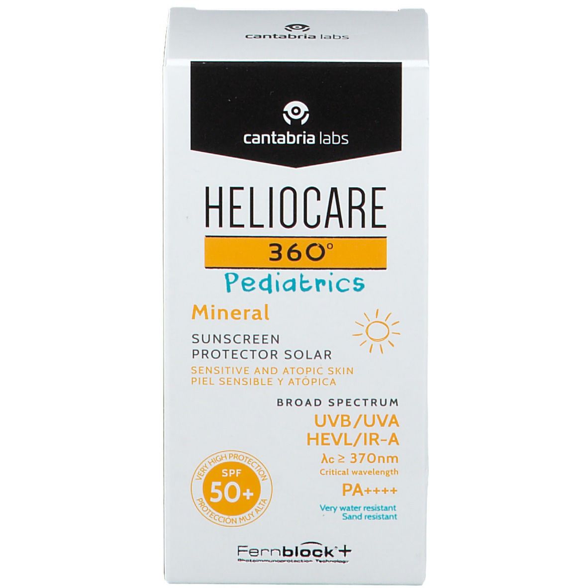 Heliocare 360° Pediatrics Mineral SPF50+ - Minerale Zonnecrème Kids