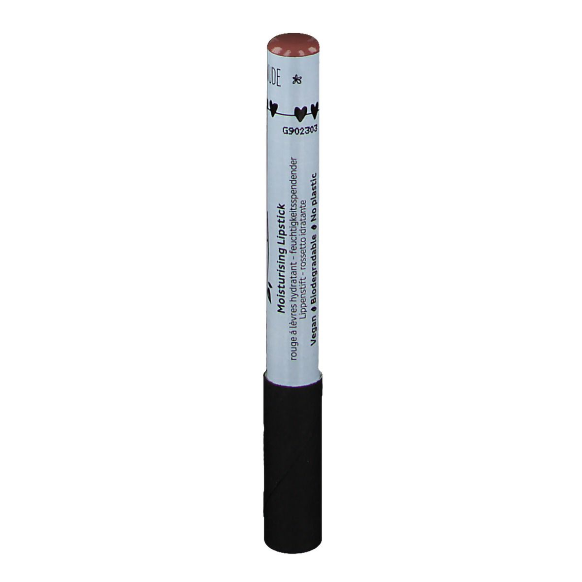 Beauty Made Easy Le Papier Moisturising Lipstick Glossy Nudes Dusty Rose