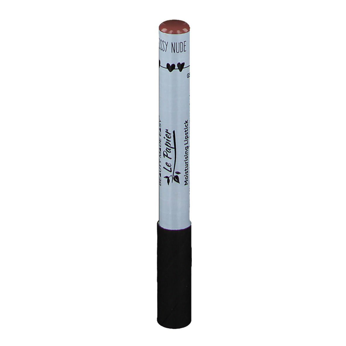 Beauty Made Easy Le Papier Moisturising Lipstick Glossy Nudes Dusty Rose