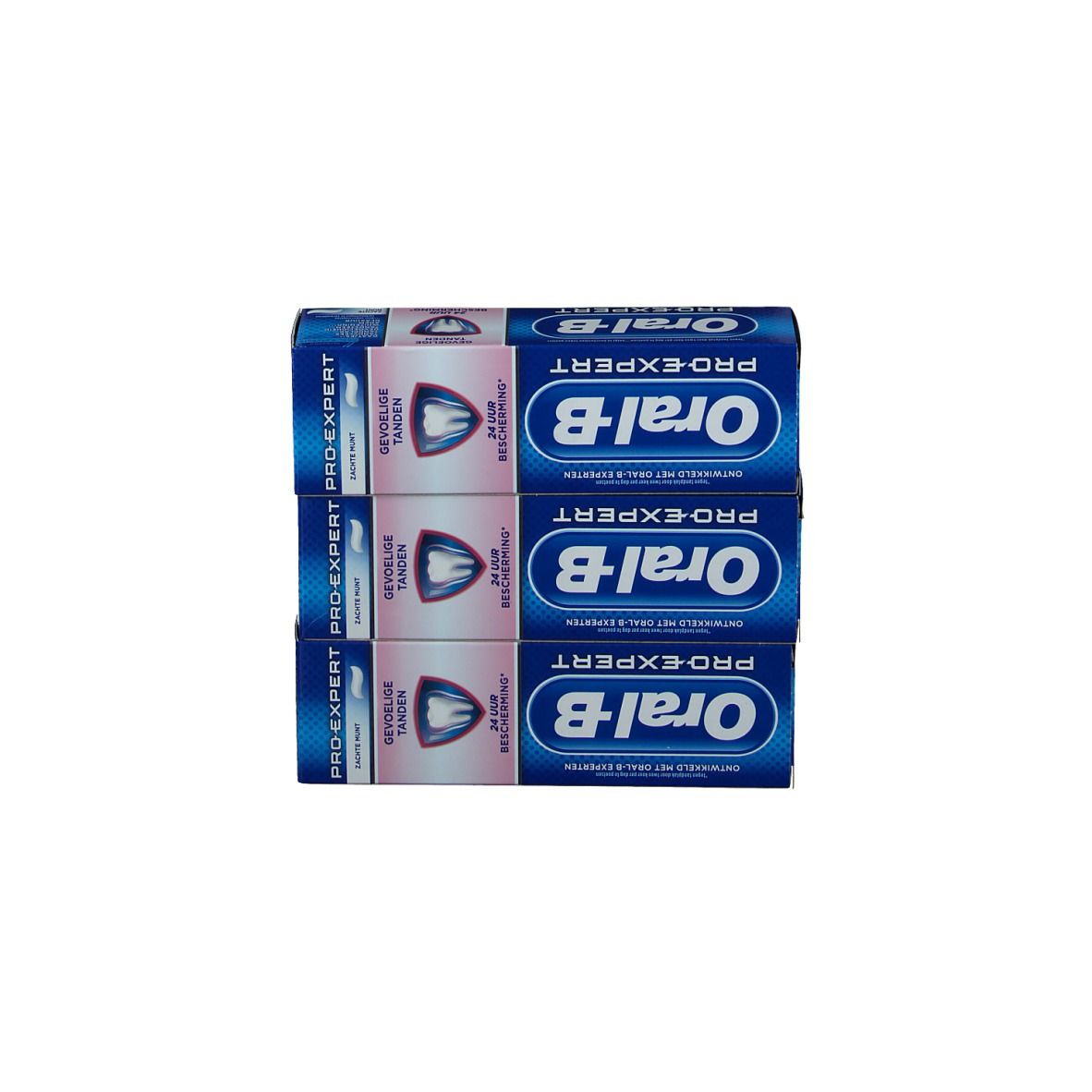 Oral B Pro-Expert Sensitive Tandpasta 2+1 GRATIS