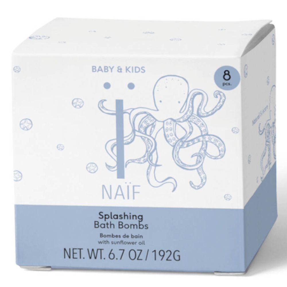 Naïf Baby & Kids Splashing Bath Bombs
