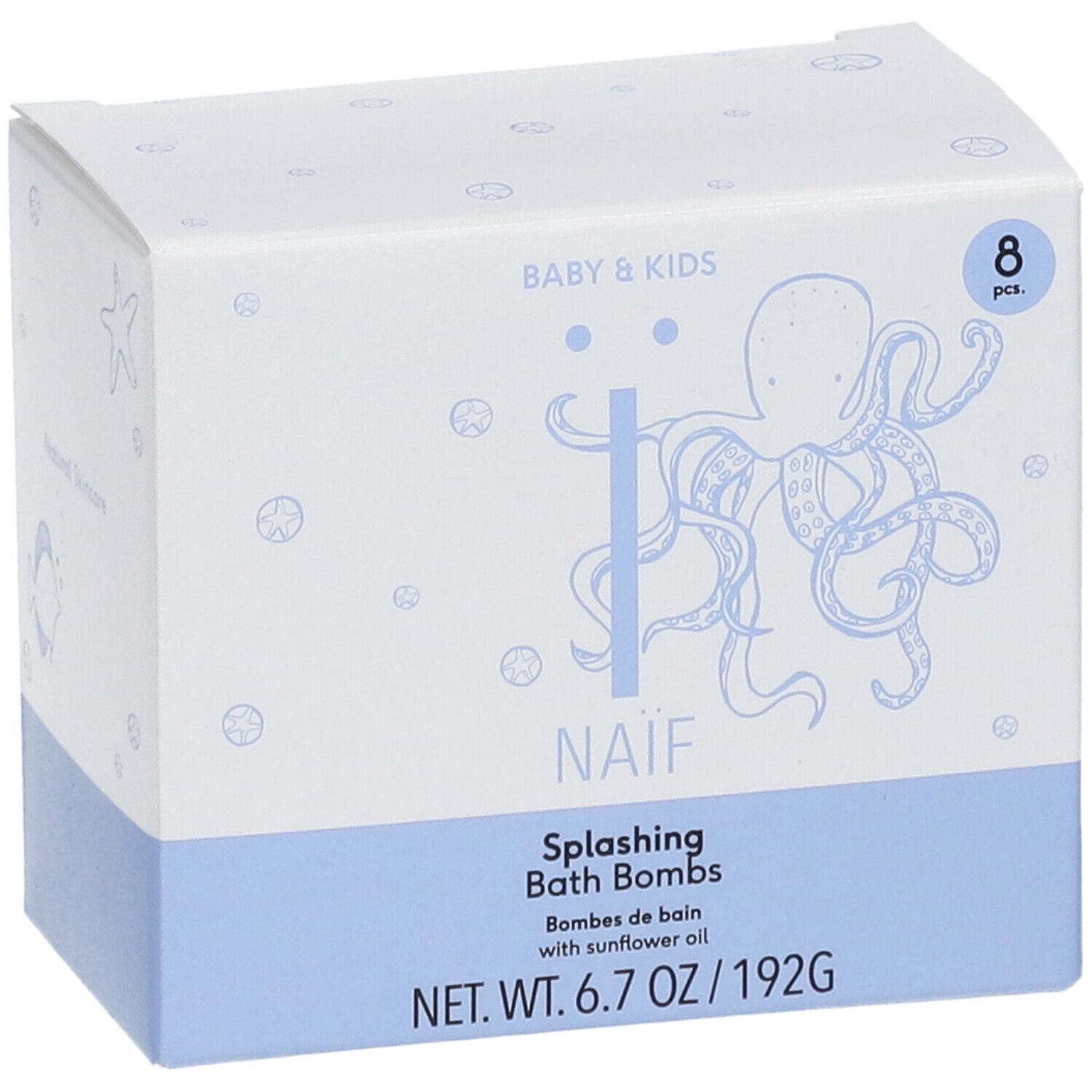 Naïf Baby & Kids Splashing Bath Bombs