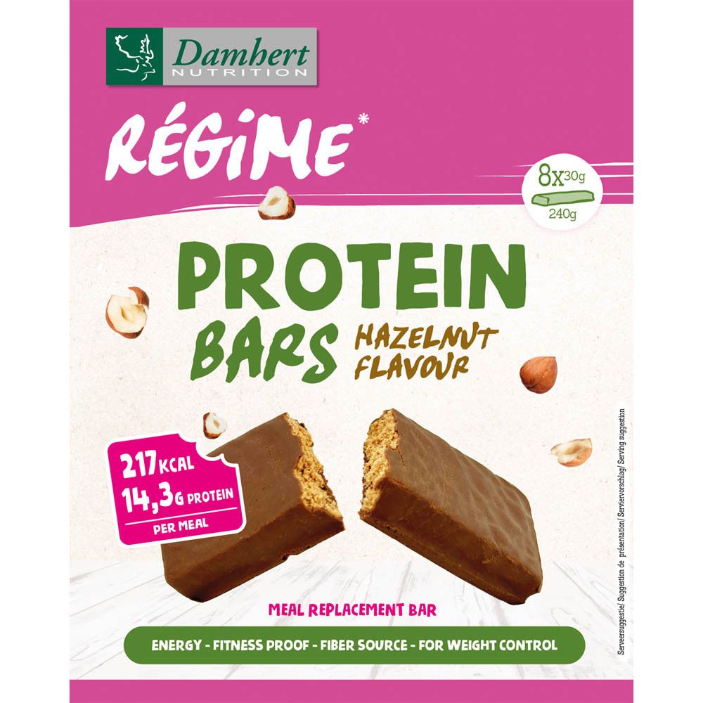 Damhert Slim Barre de Repas Chocolat & Noisettes High Protein