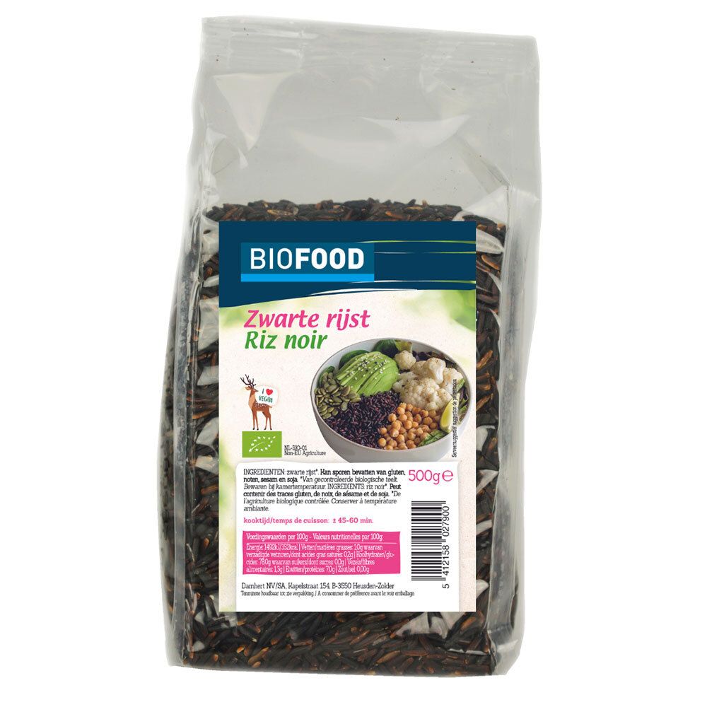 Biofood Zwarte Rijst Bio