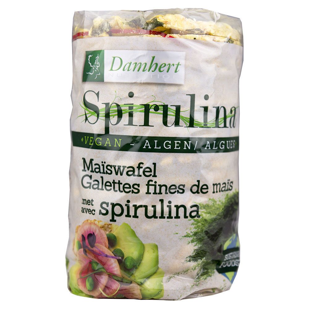 Damhert Gaufre de Maïs Algues Spirulina