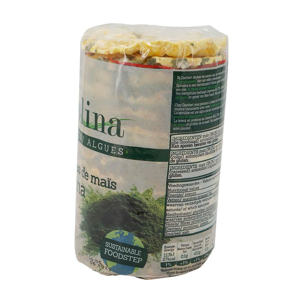 Damhert Gaufre de Maïs Algues Spirulina