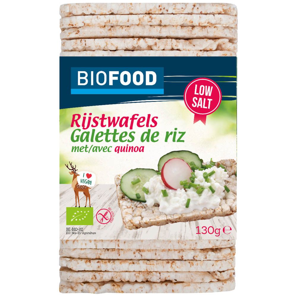 Biofood Biologische Rijstwafels met Quinoa