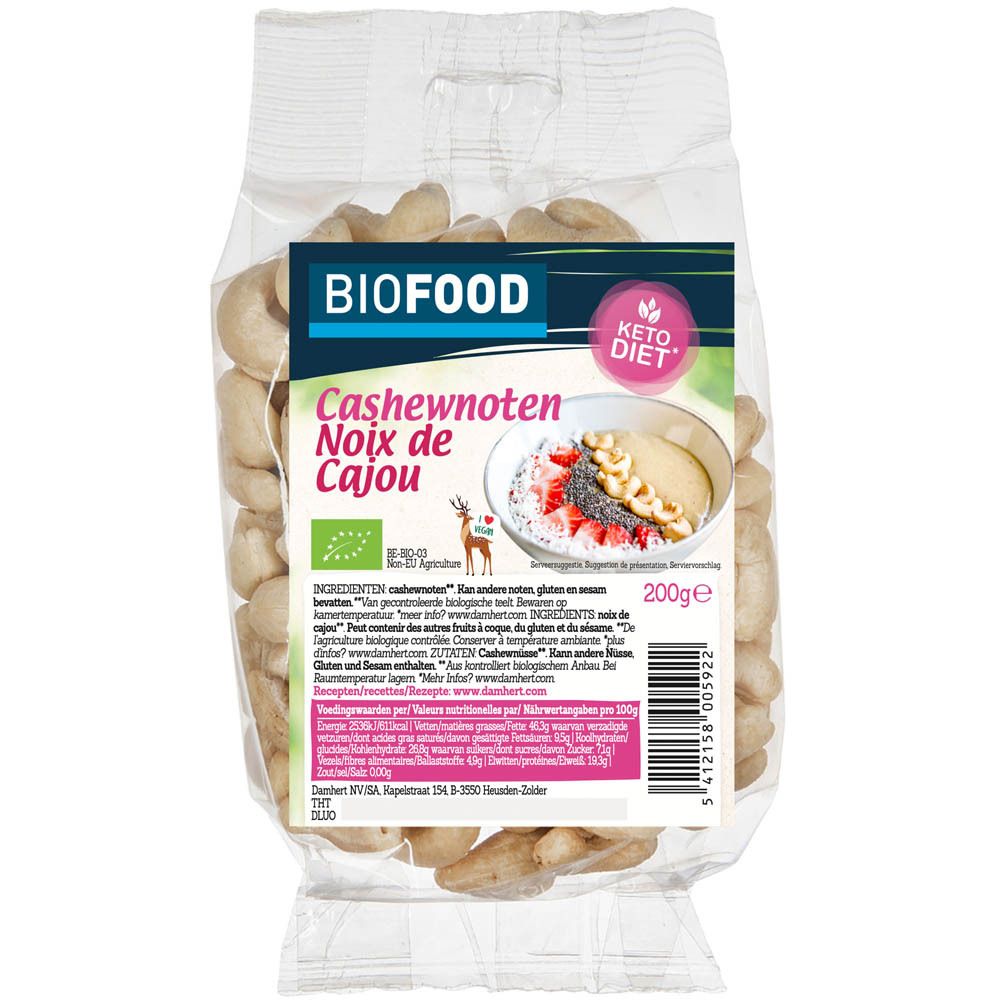 Biofood Noix de Cajou Bio