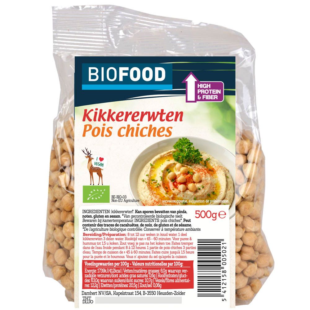 Biofood Pois Chiches Bio