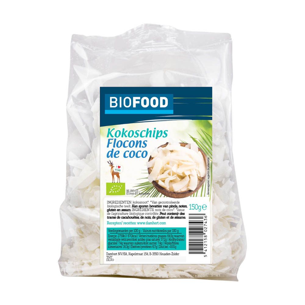 Biofood Flocons de Coco Bio