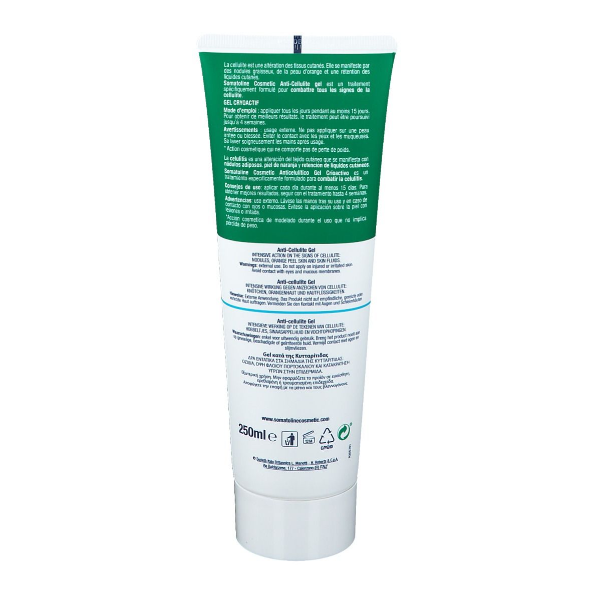 Somatoline Cosmetic Anti-Cellulite Gel Cryoactif Prix Réduit