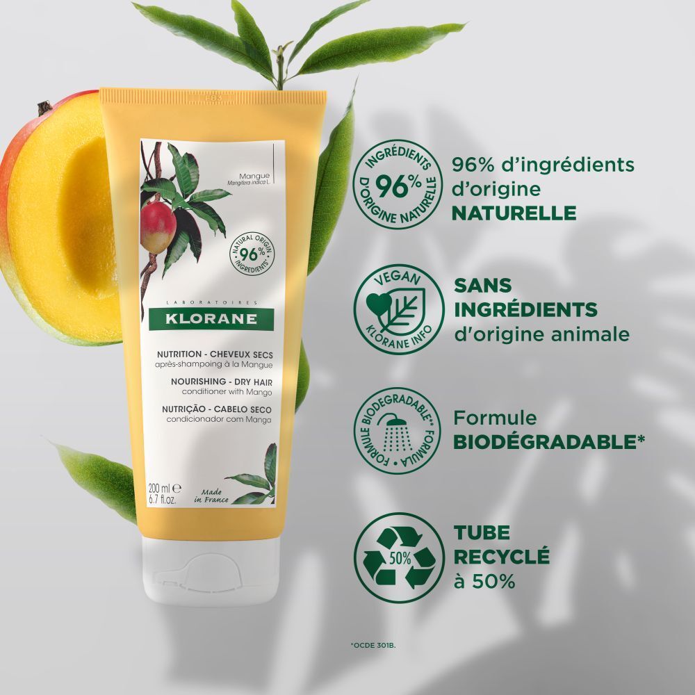 Klorane Nutrition Après-Shampooing à la Mangue