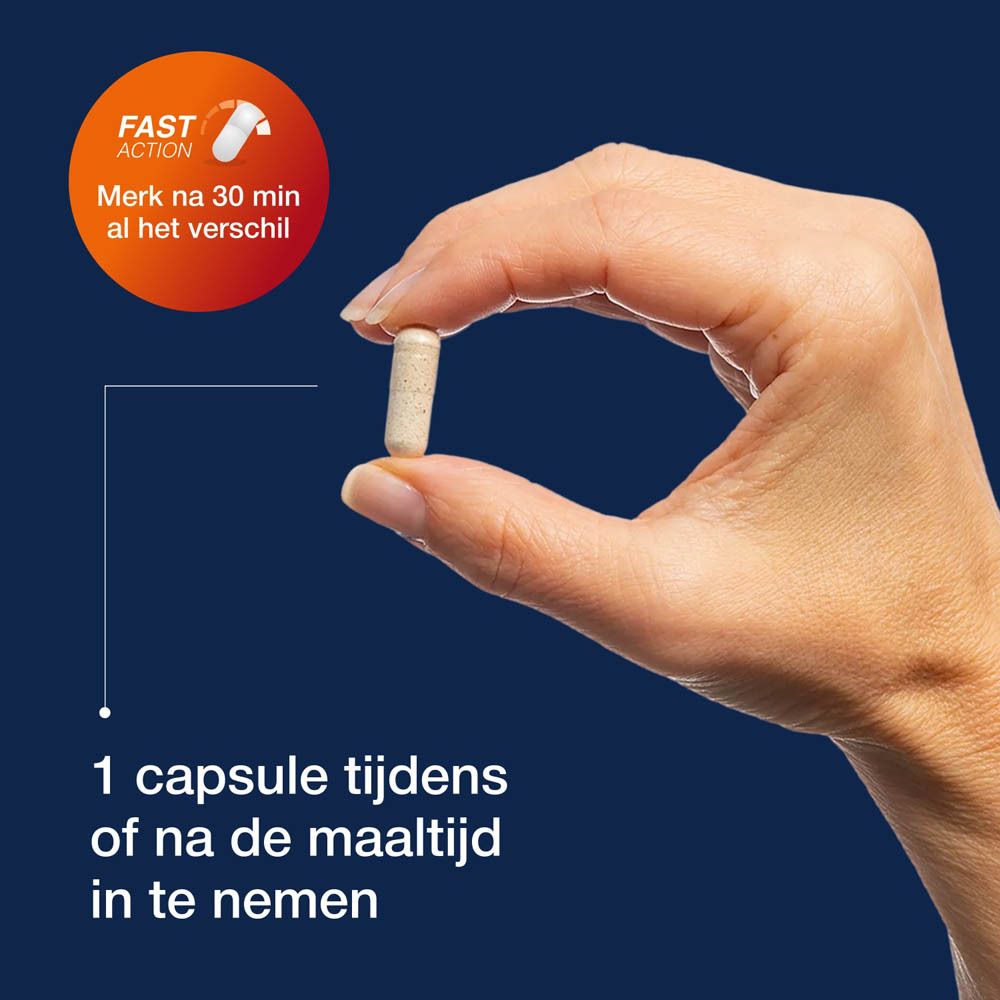 Witte pot met MetaDigest Total. Bevat 120 capsules. Merk Metagenics.