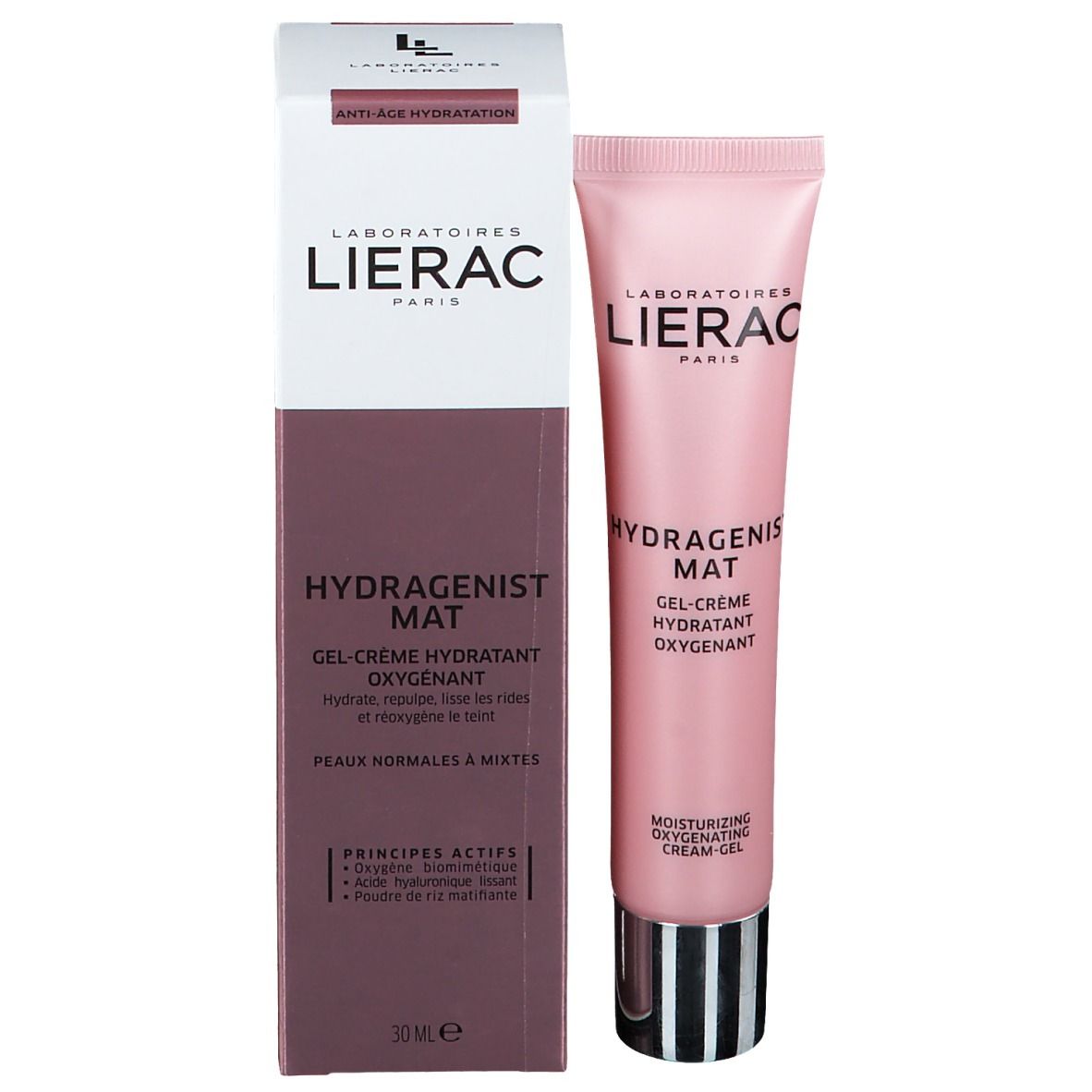 Lierac Hydragenist Mat Gel-Crème Hydratant Oxygénant
