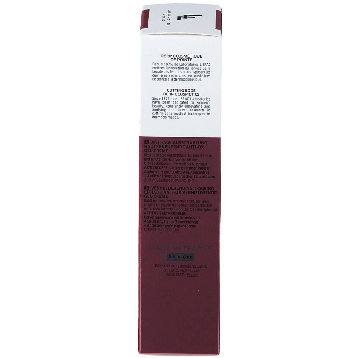 Lierac Supra Radiance Renoverende Anti-OX Gel-Crème