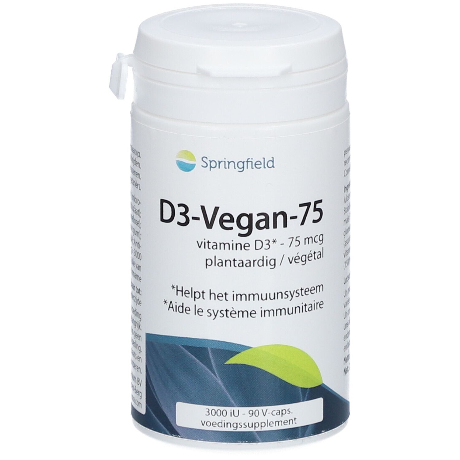 Springfield Vitamine D3-Vegan 3000iU