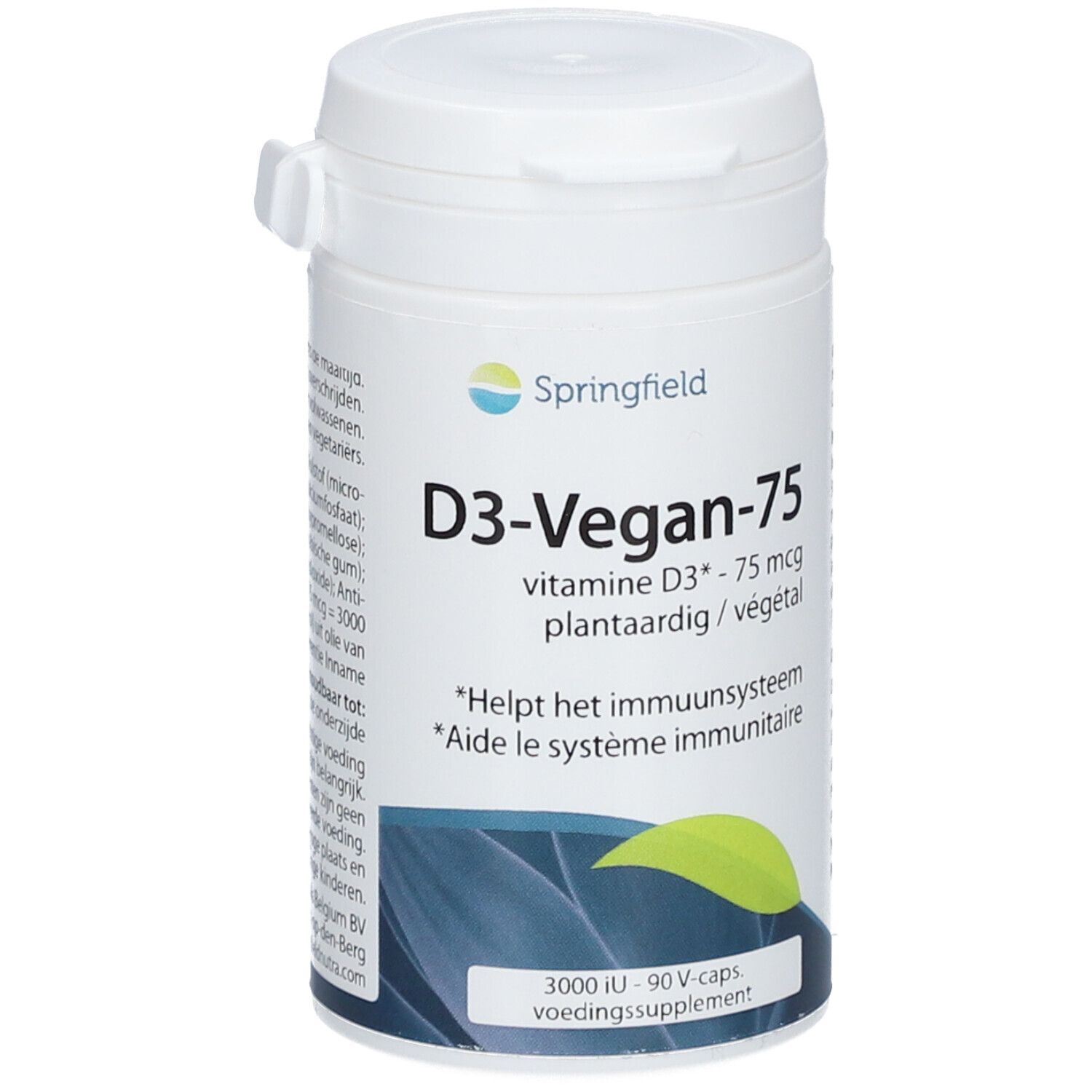 Springfield Vitamine D3-Vegan 3000iU