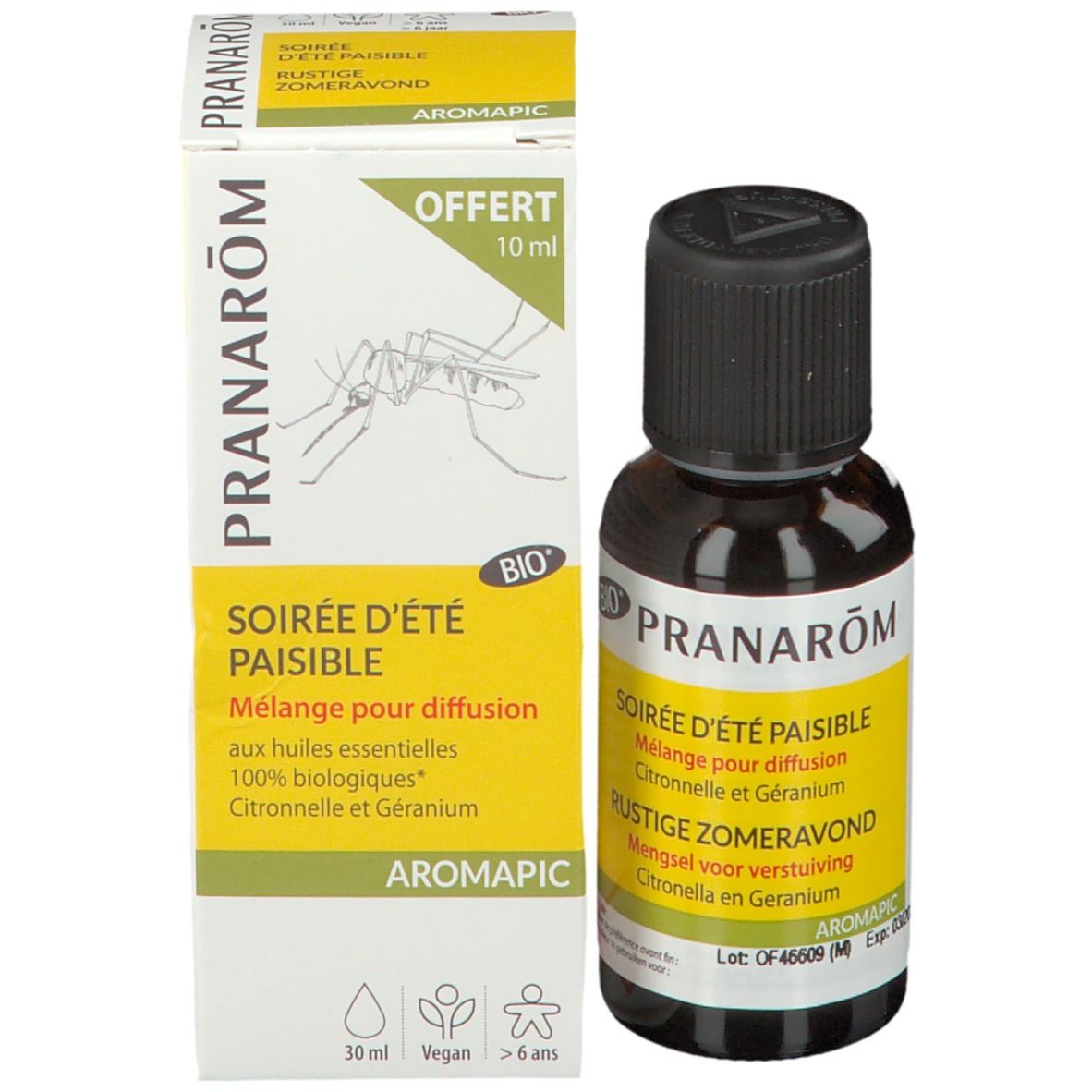 Pranarôm Aromapic Soirée d'Eté Paisible