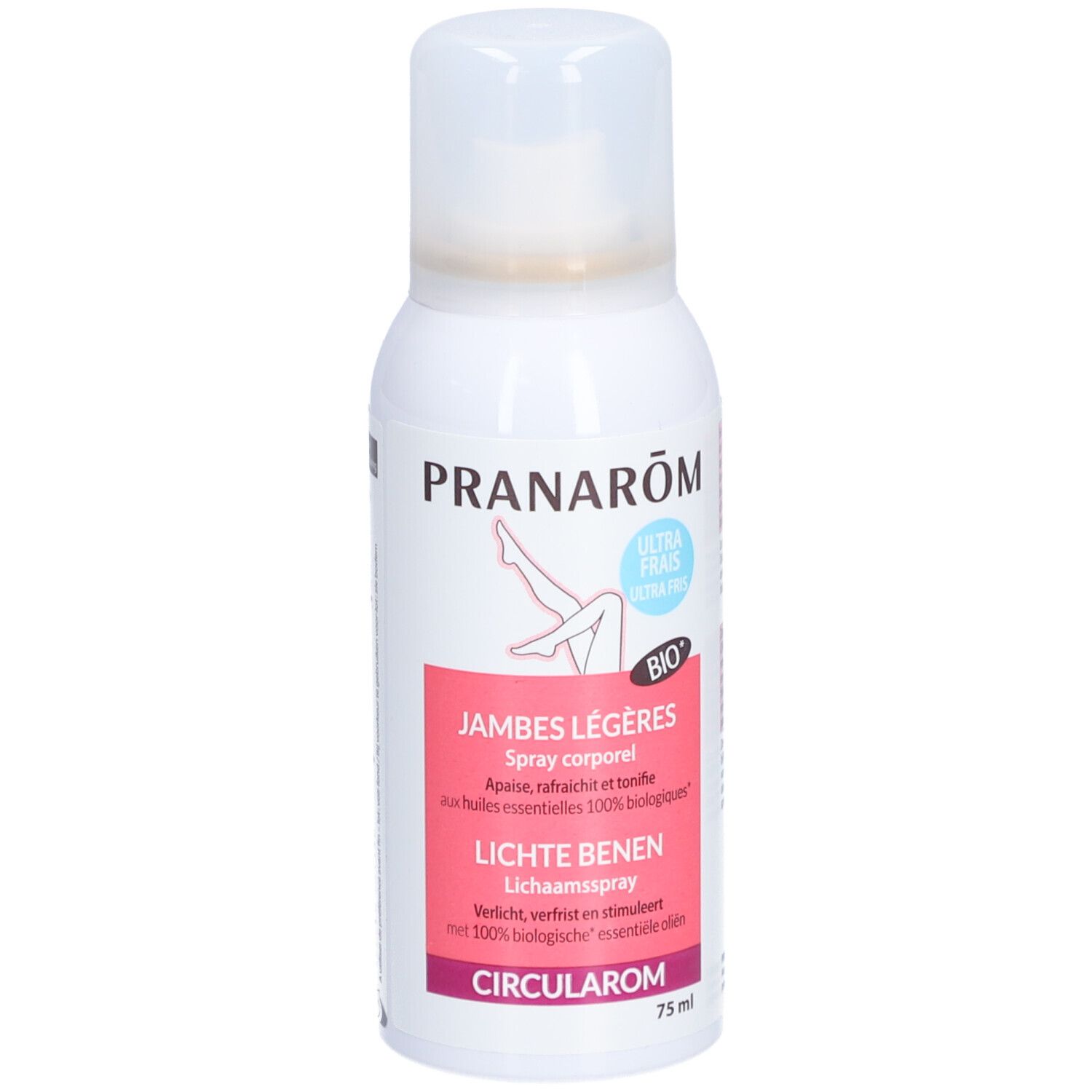 Pranarôm Circularom Jambes Légères Spray Bio