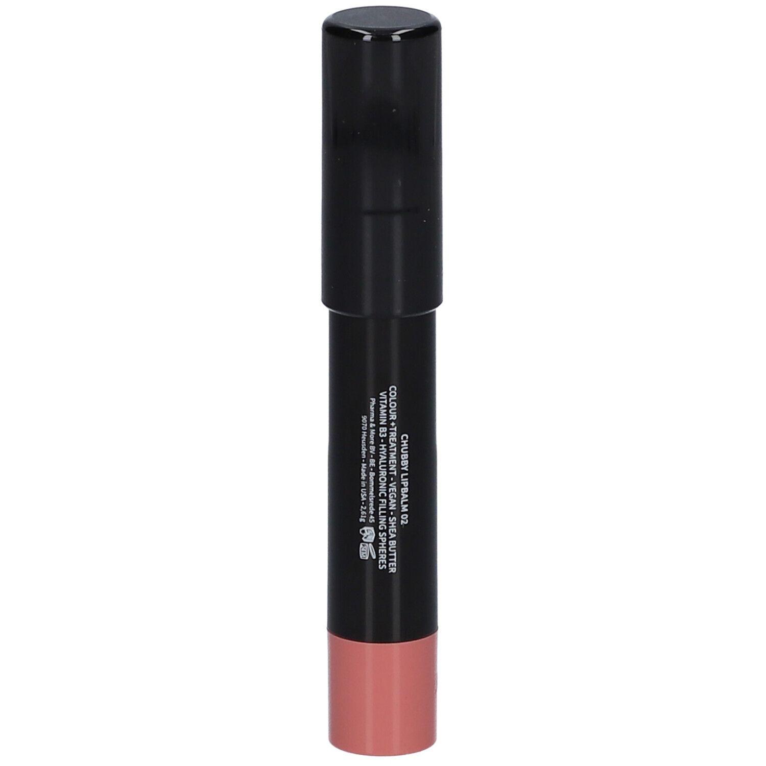 Couleurs de Noir Chubby Lipbalm 02 Flamingo