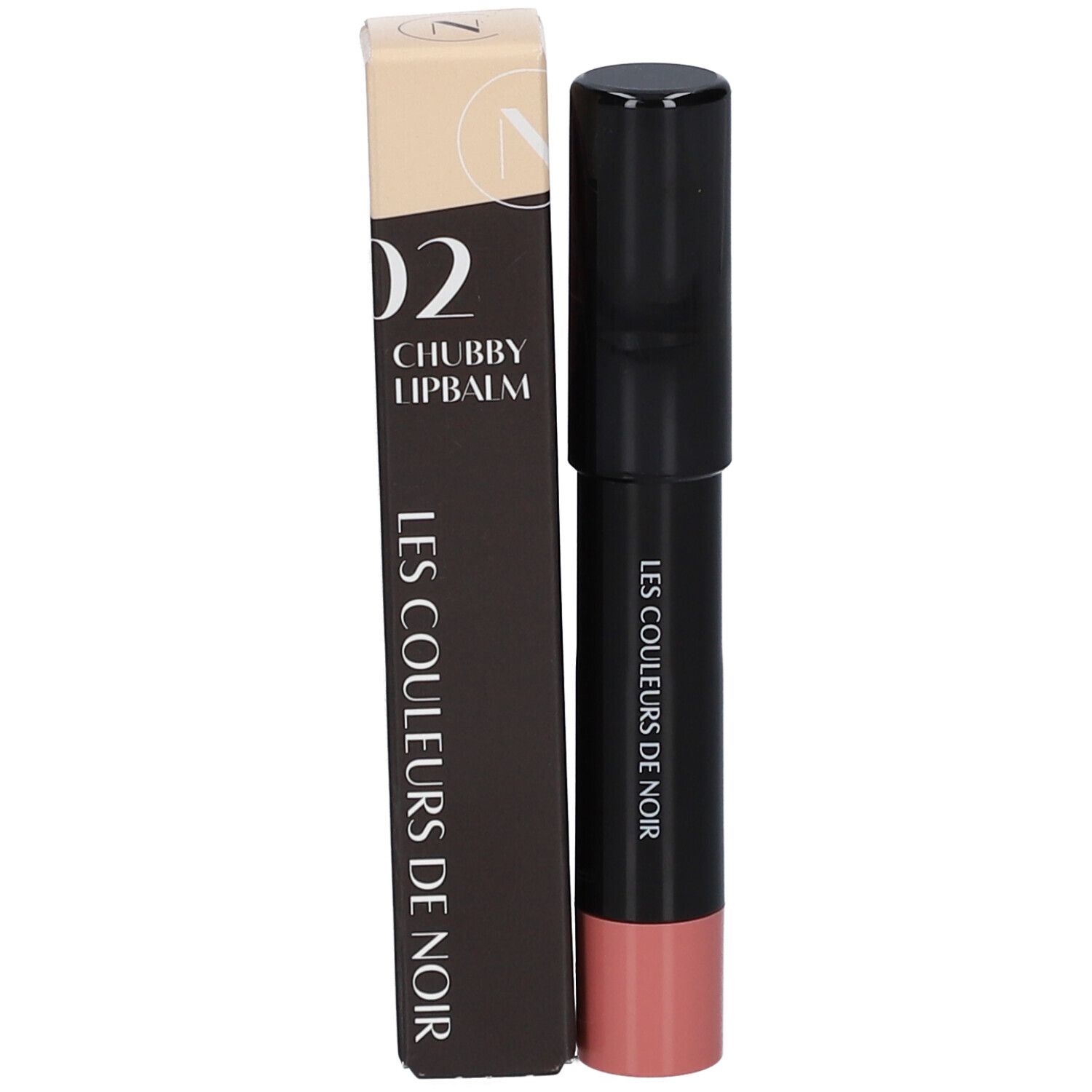 Couleurs de Noir Chubby Lipbalm 02 Flamingo