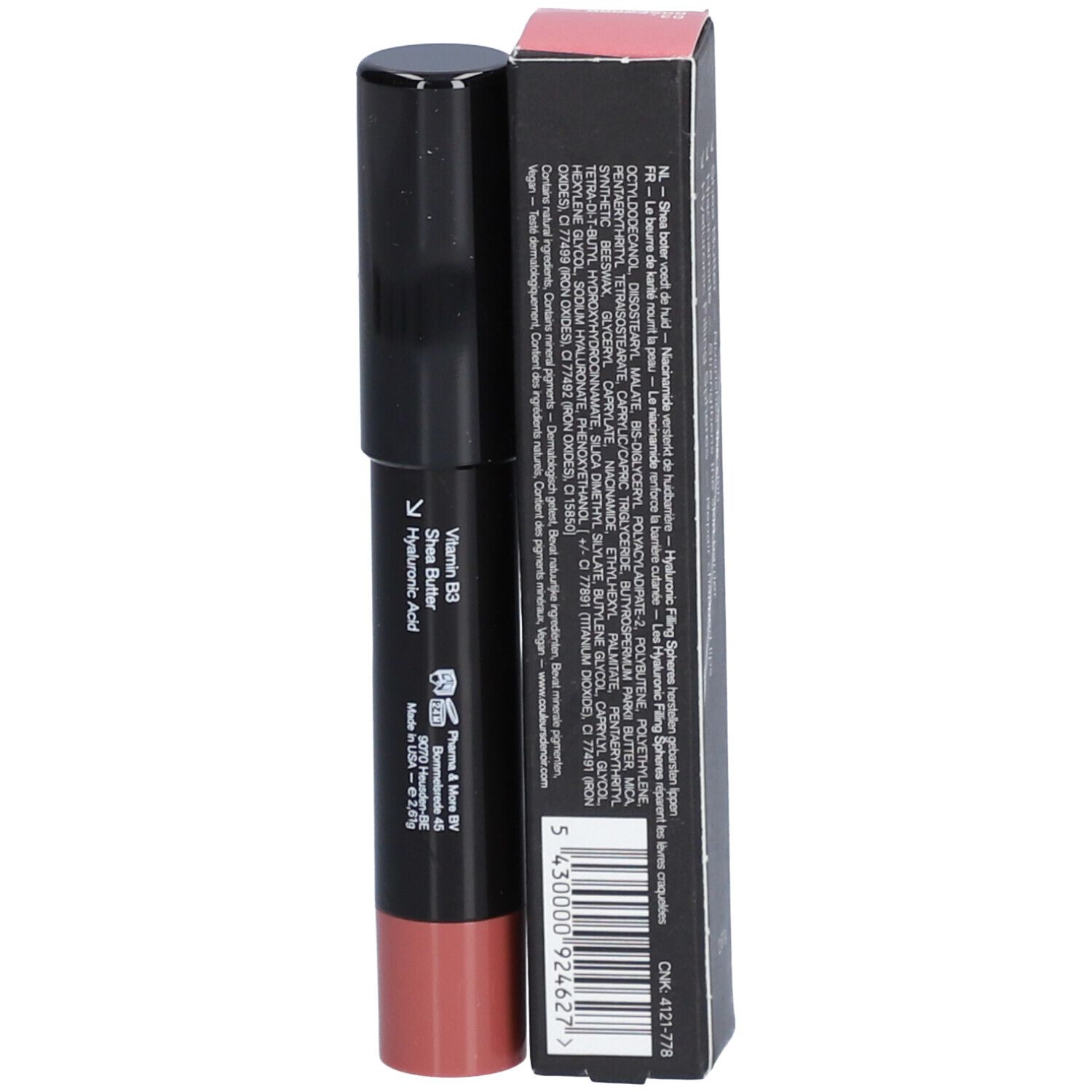 Couleurs de Noir Chubby Lipbalm 03 Rosewood