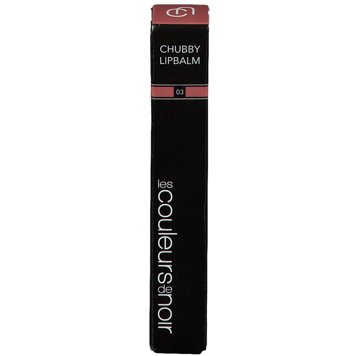 Couleurs de Noir Chubby Lipbalm 03 Rosewood