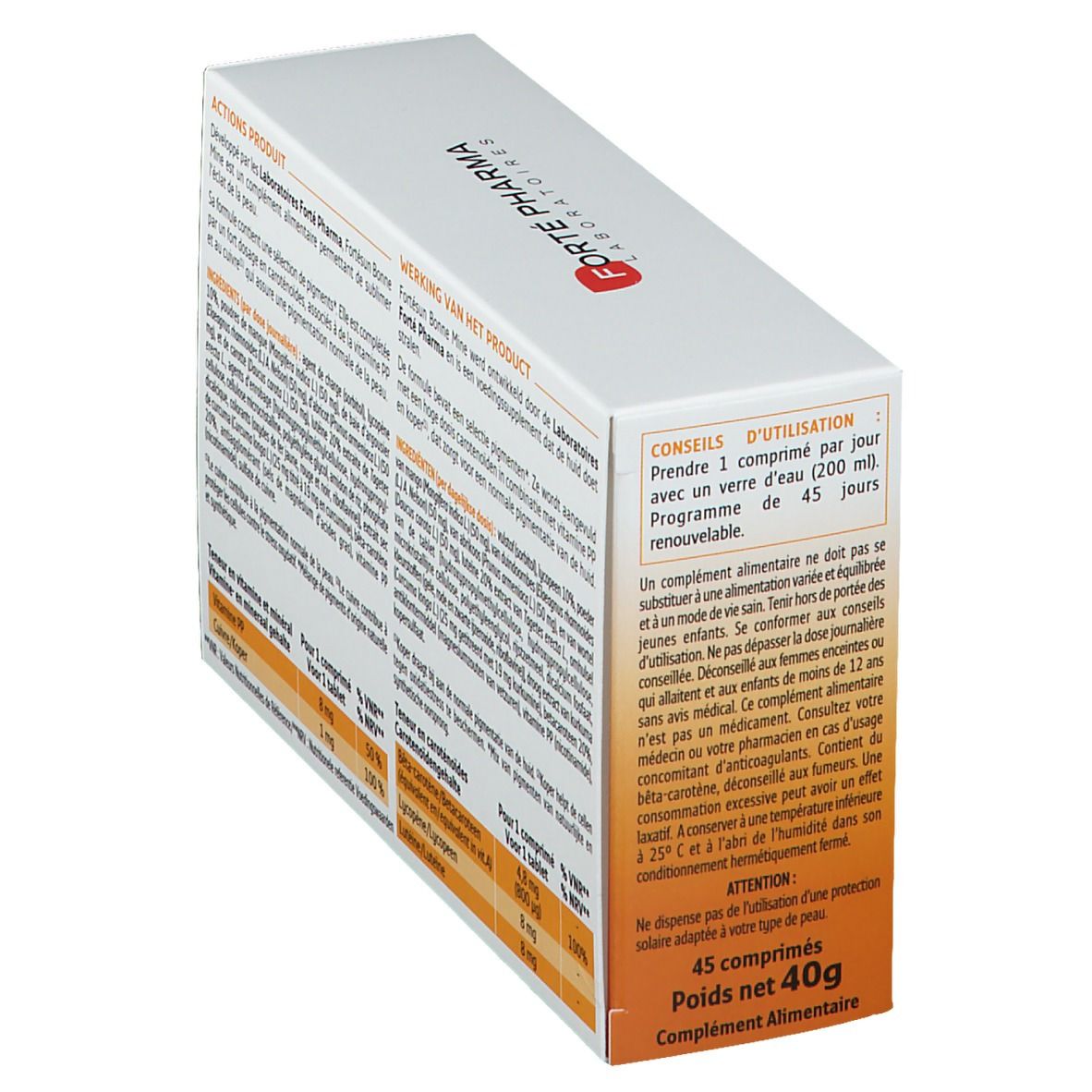 Forté Pharma Fortésun Bonne Mine