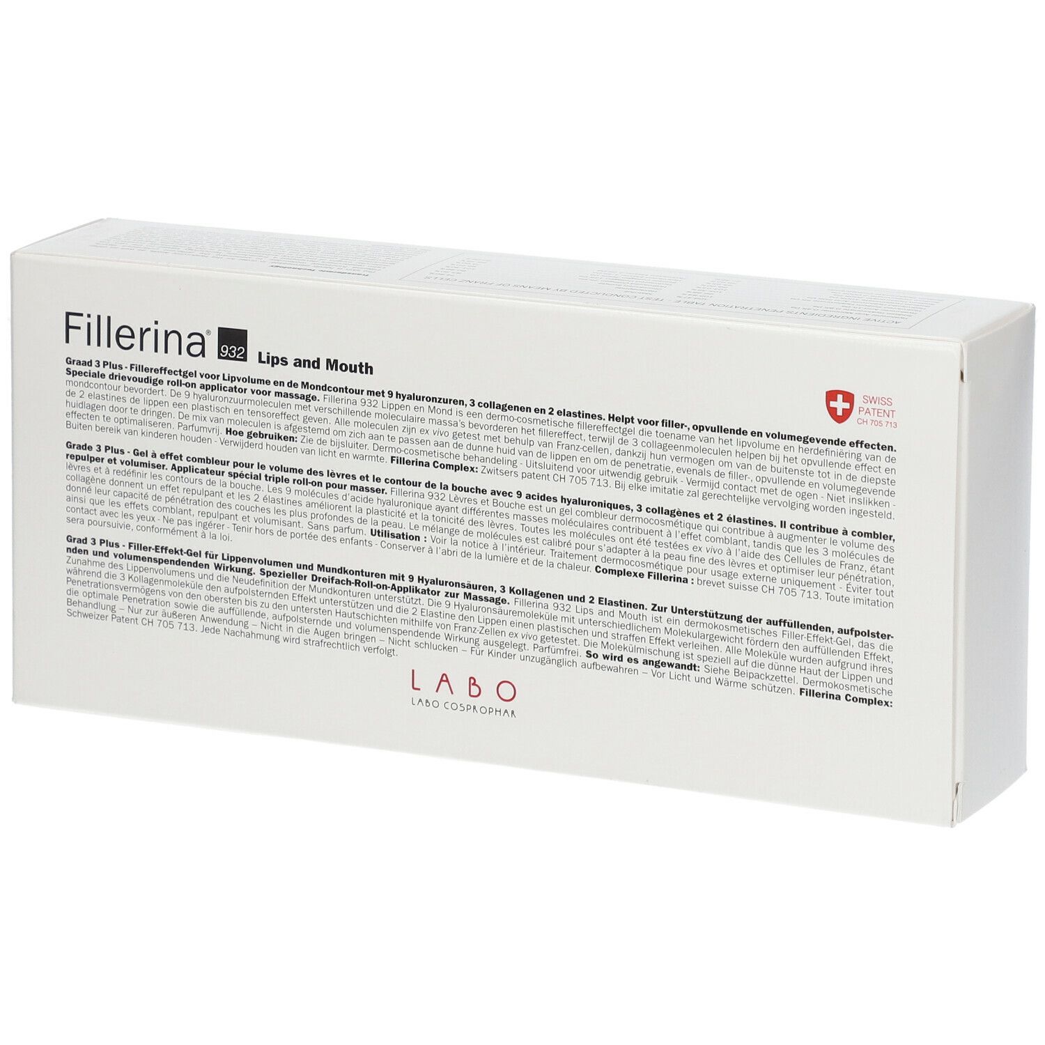 Fillerina Lippen & Mond Graad 3 Plus