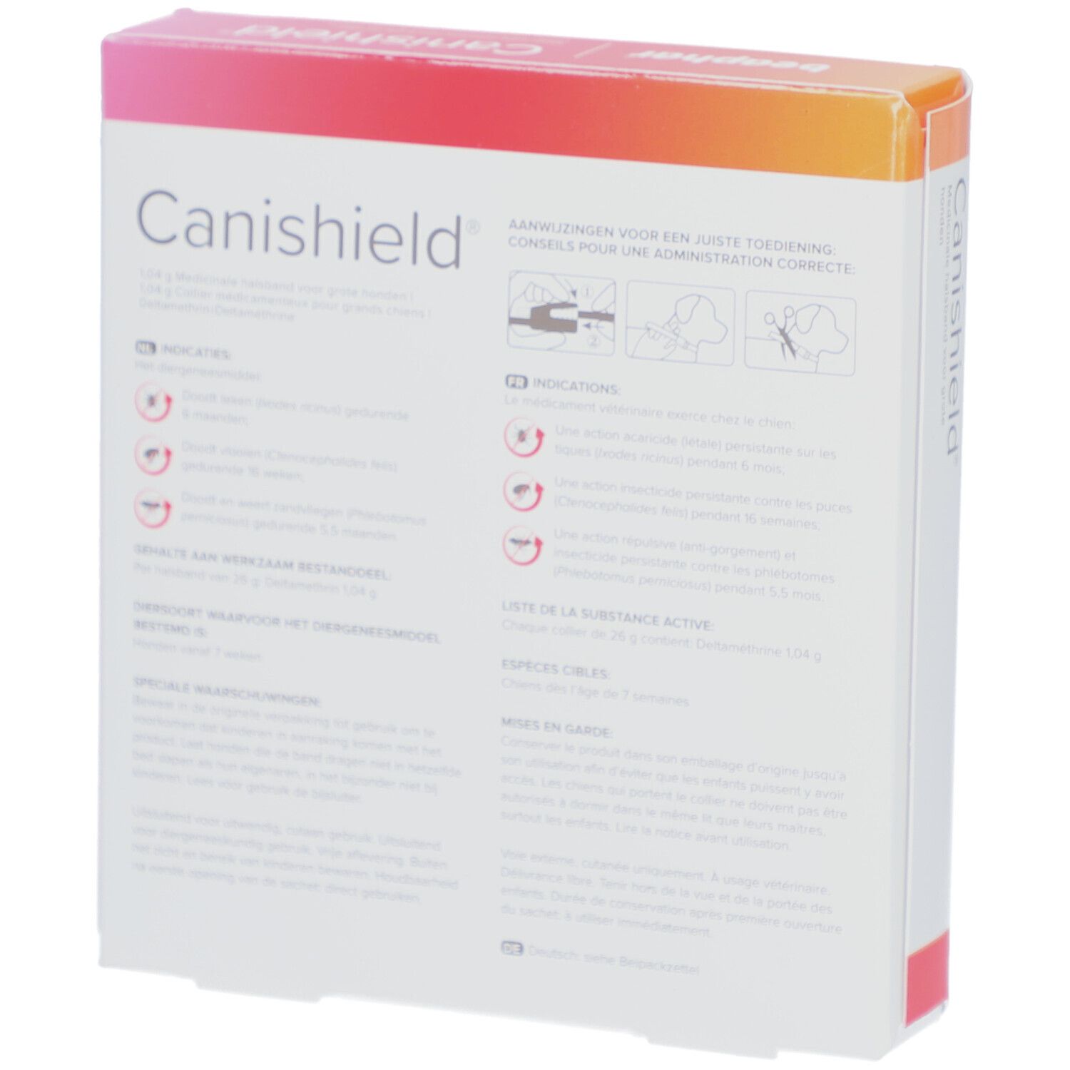Beaphar Canishield 1,04 g Halsband Grote Honden 65 cm