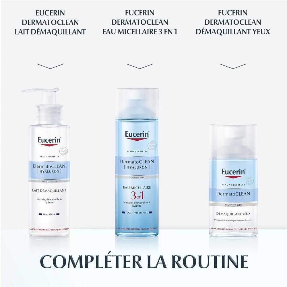 Eucerin DermatoCLEAN [Hyaluron] Mousse Micellaire Tous Types de Peau