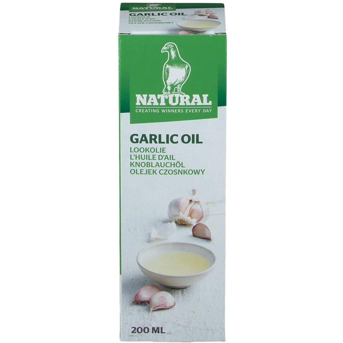 Natural Huile Ail Pigeon