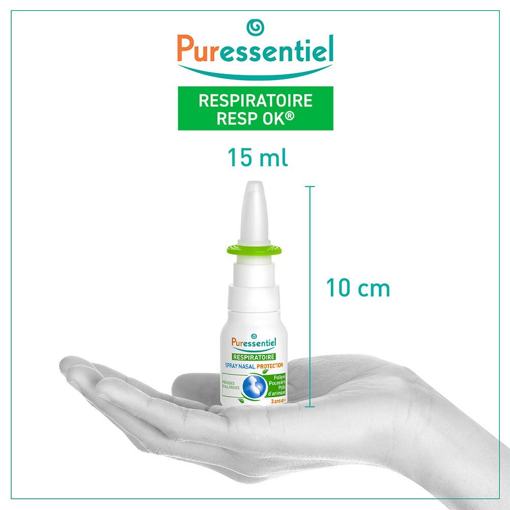 Puressentiel Ademhaling Neusspray Bescherming