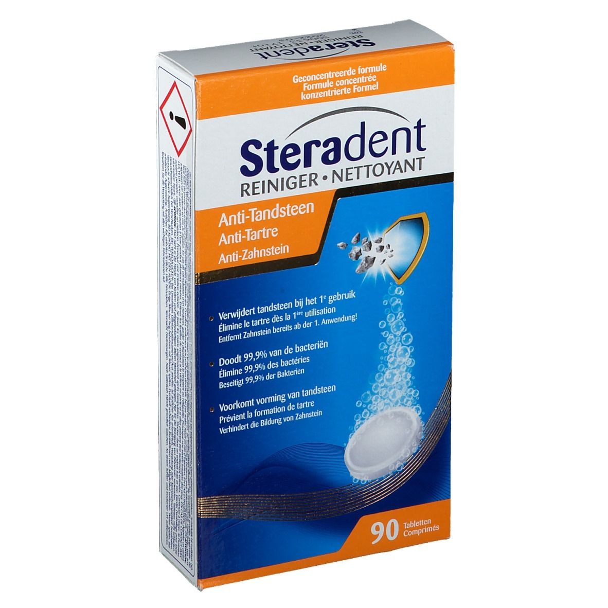 Steradent Cleaner Anti-Tandsteen