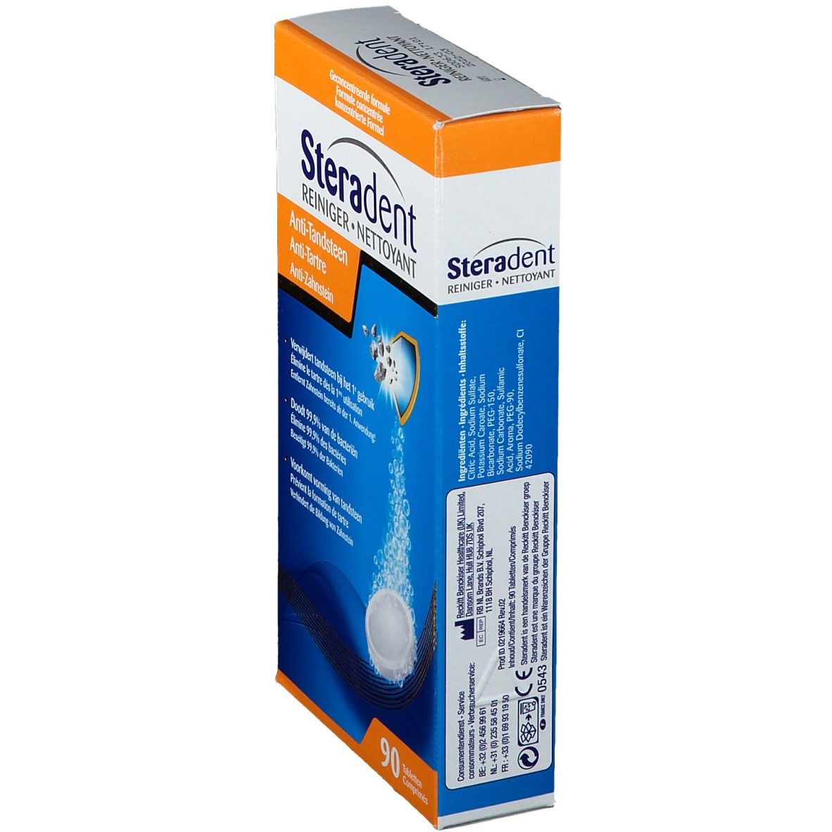 Steradent Cleaner Anti-Tandsteen