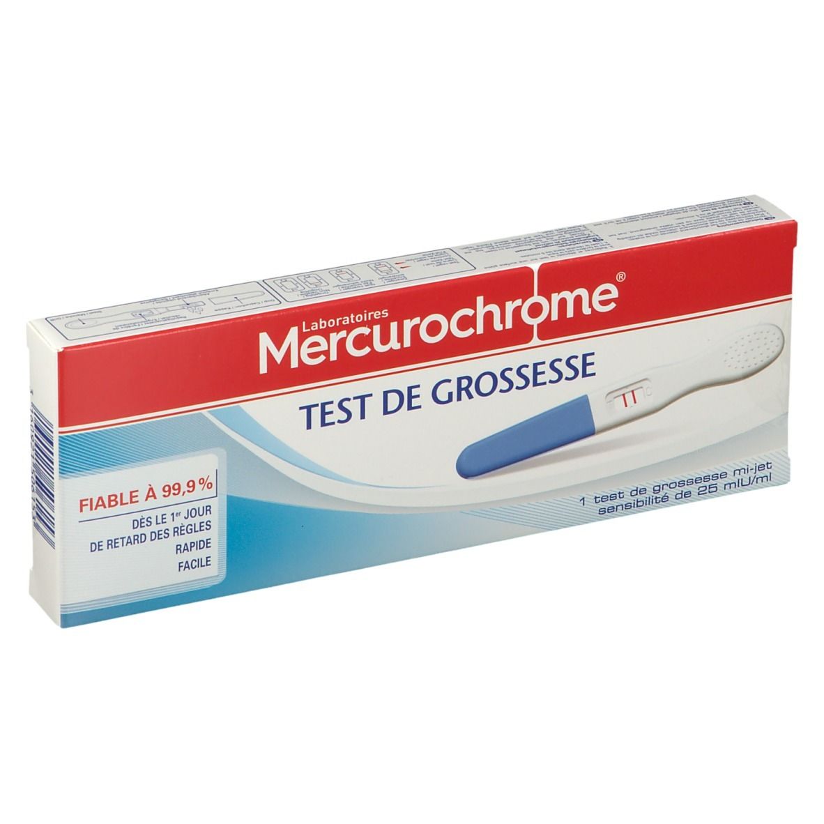 Mercurochrome Test de Grossesse